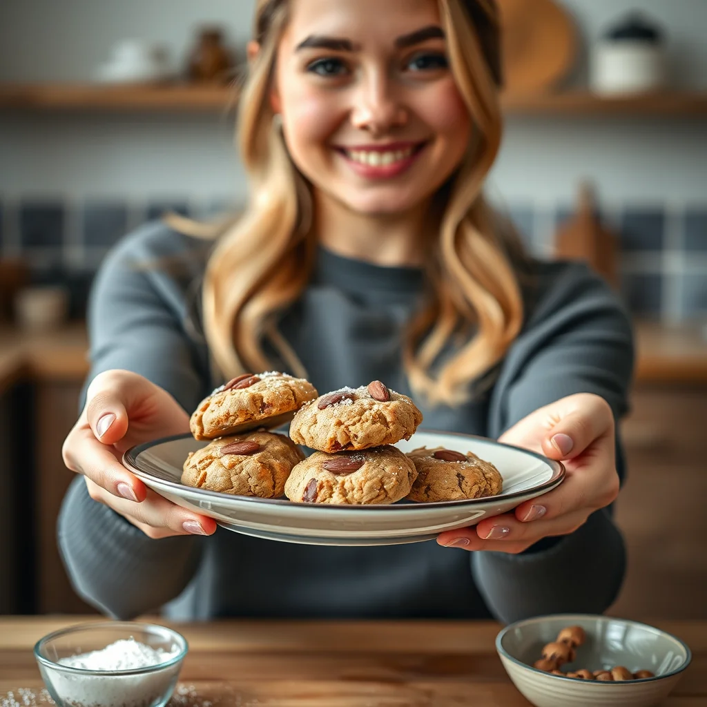 Nutty Almond Cookies – paleo recipe