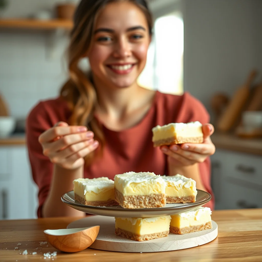 Vanilla Pudding Bars – paleo recipe