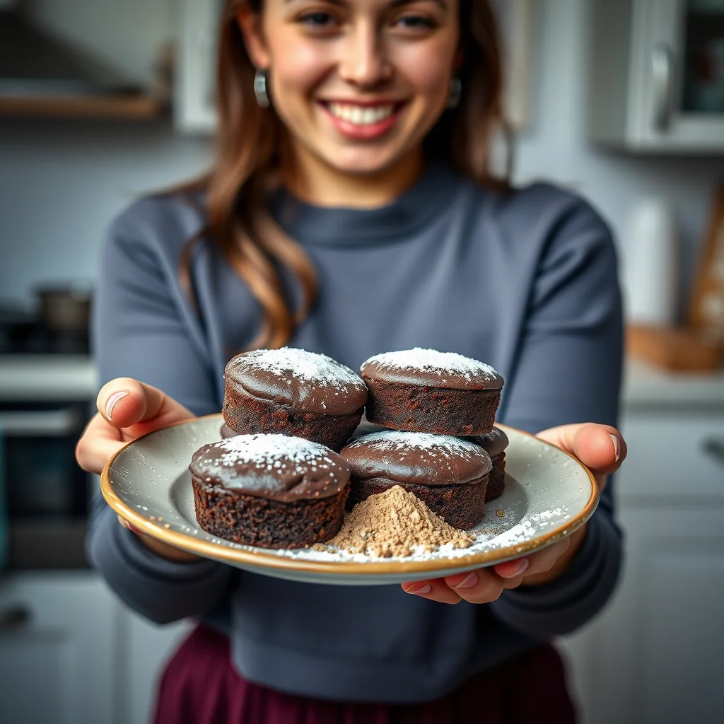 Warm Chocolate Fudge Cakes – paleo recipe