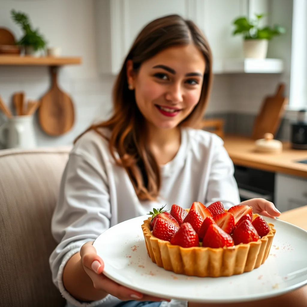 Strawberry Tart – paleo recipe