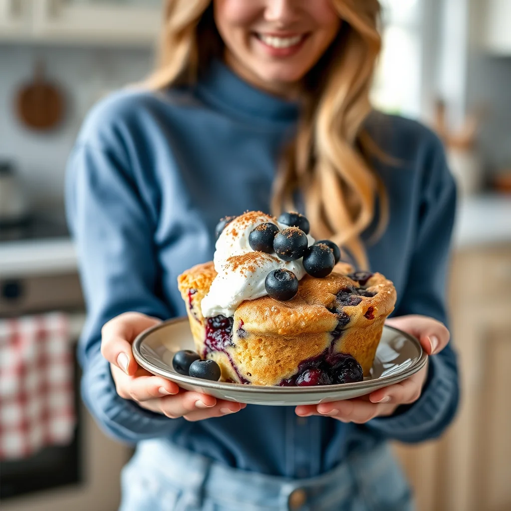 Blueberry Buckle – paleo recipe