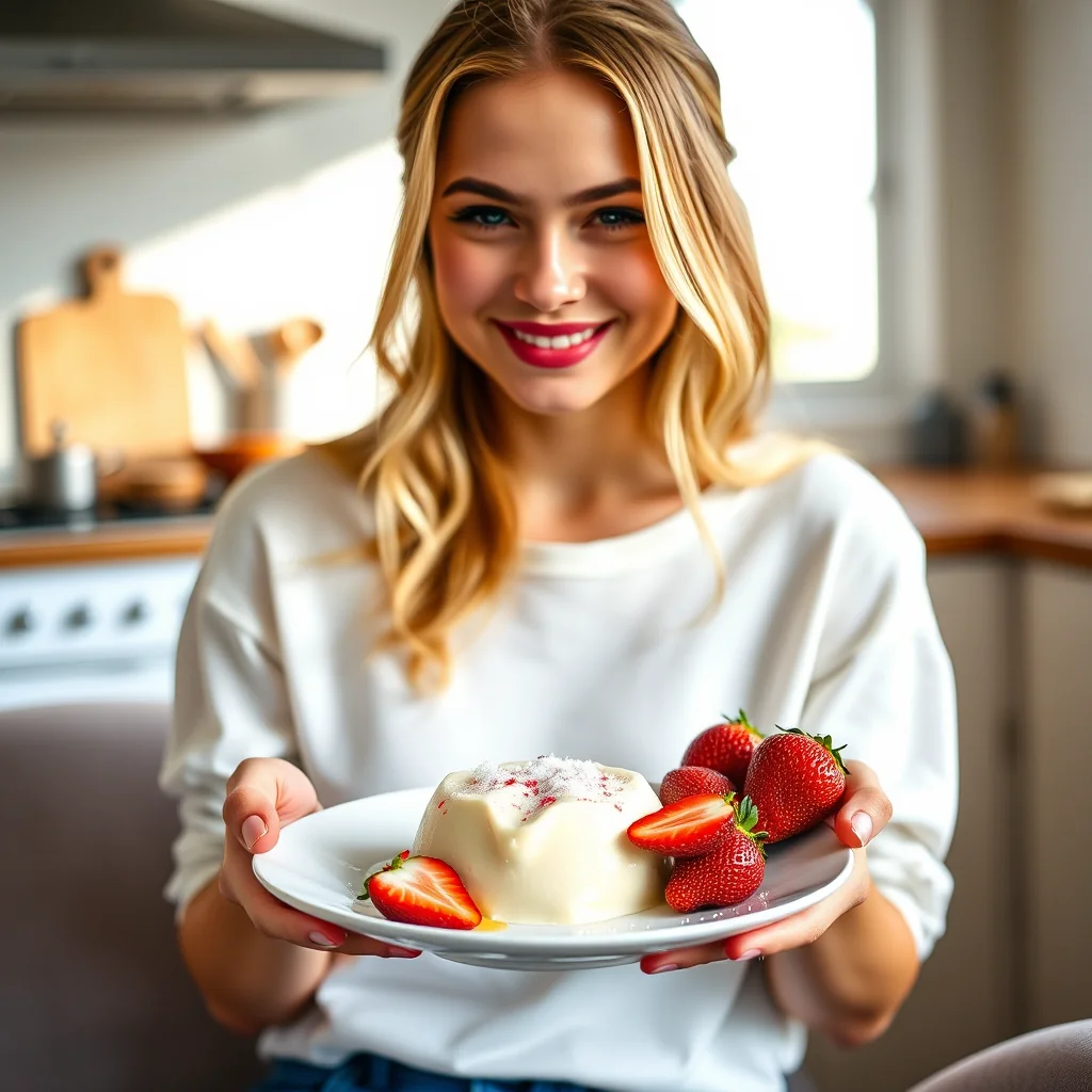 Strawberry-Vanilla Pudding – paleo recipe