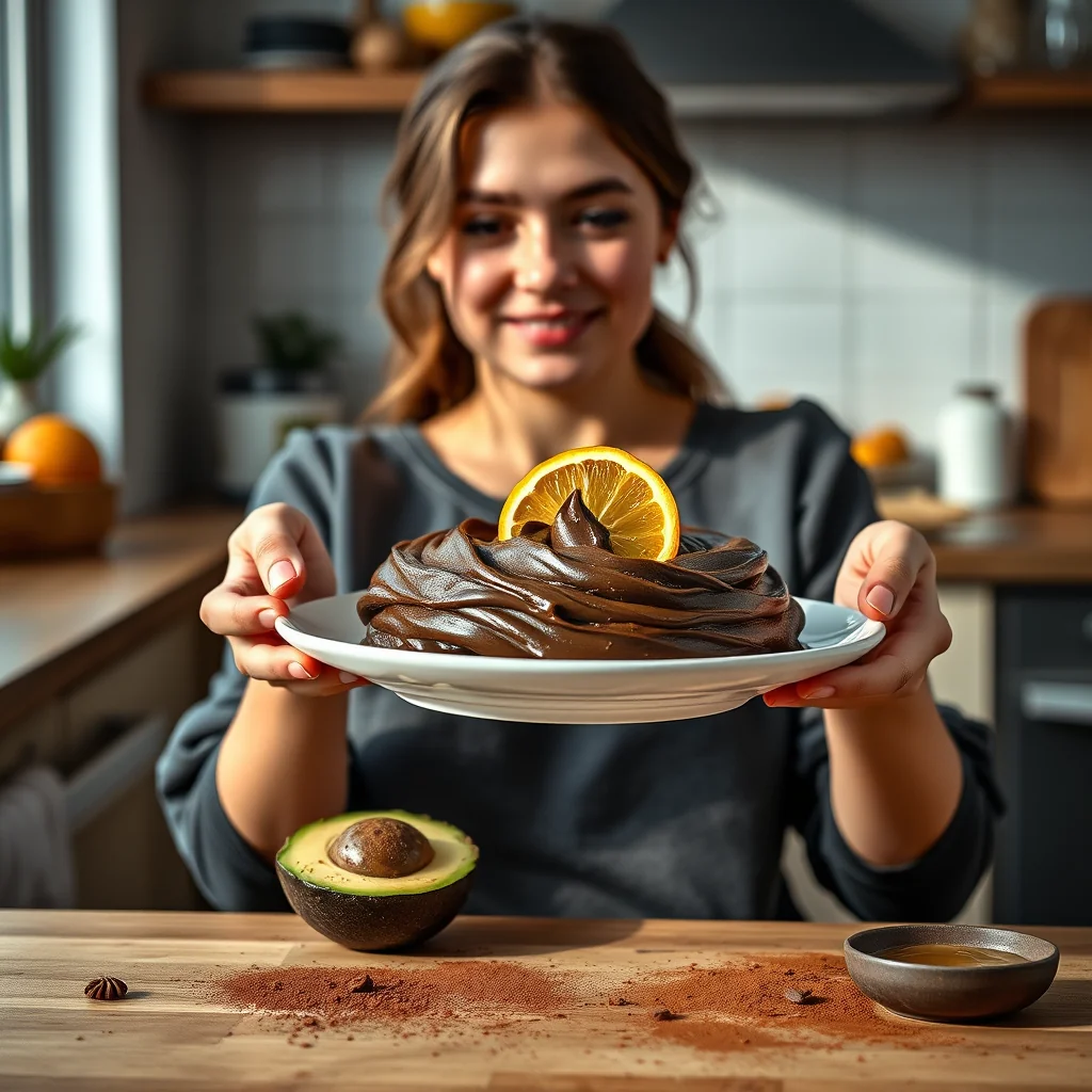 Chocolate Frosting with Orange Essence – paleo recipe