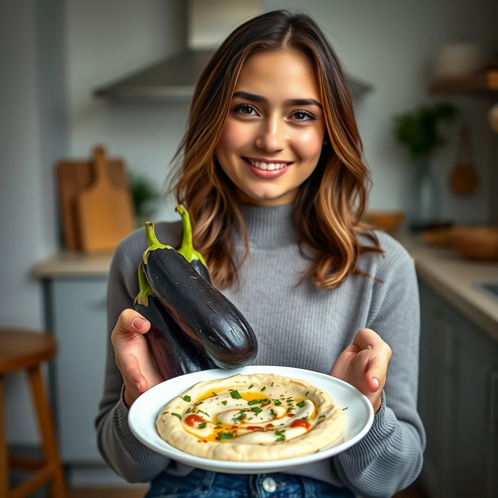 BABA GHANOUSH (MIDDLE EASTERN EGGPLANT DIP) – paleo recipe