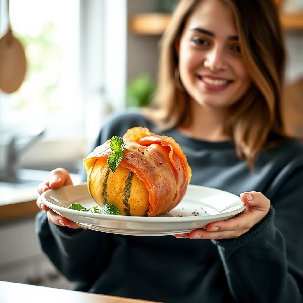 PROSCIUTTO-WRAPPED MELON – paleo recipe