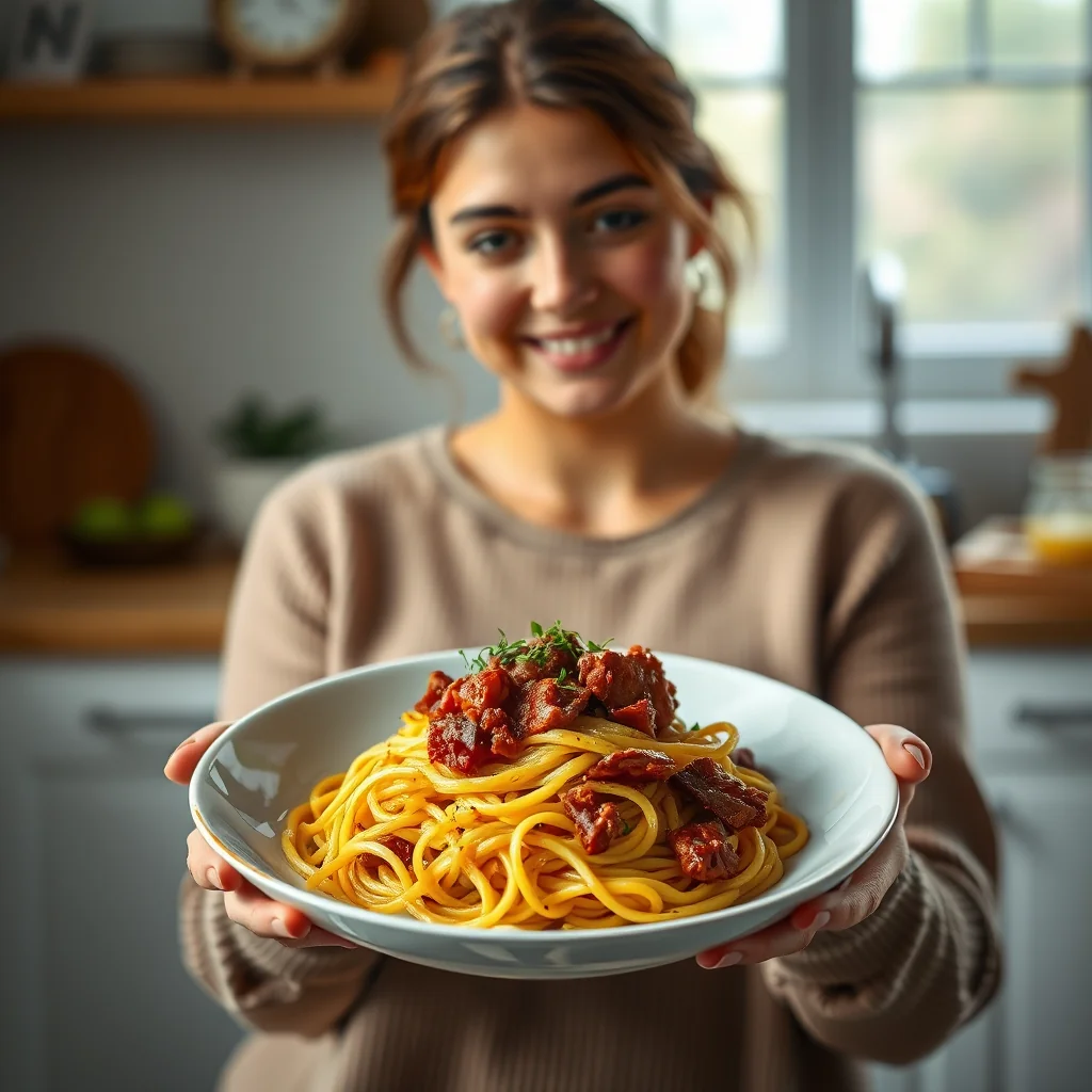 “SPAGHETTI” WITH MEAT SAUCE – paleo recipe