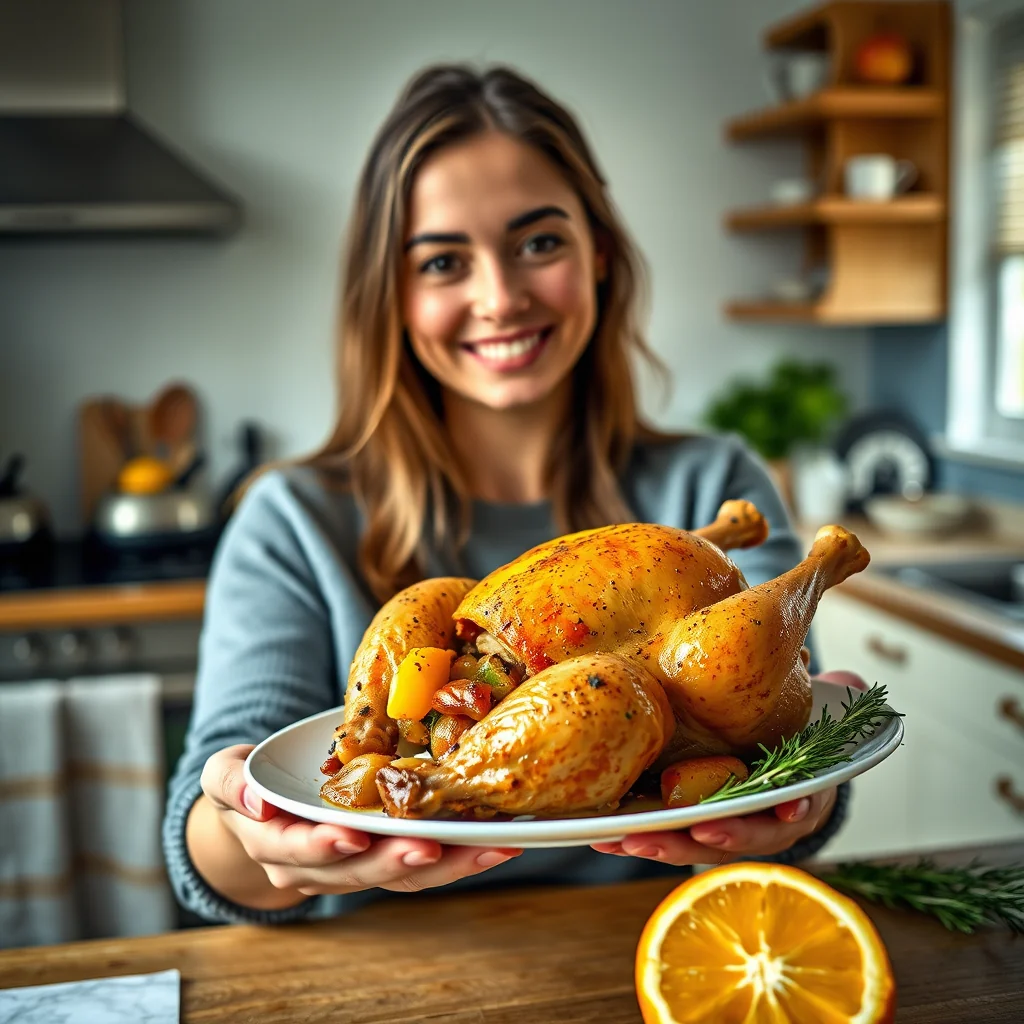 FRUIT-STUFFED CHICKEN – paleo recipe