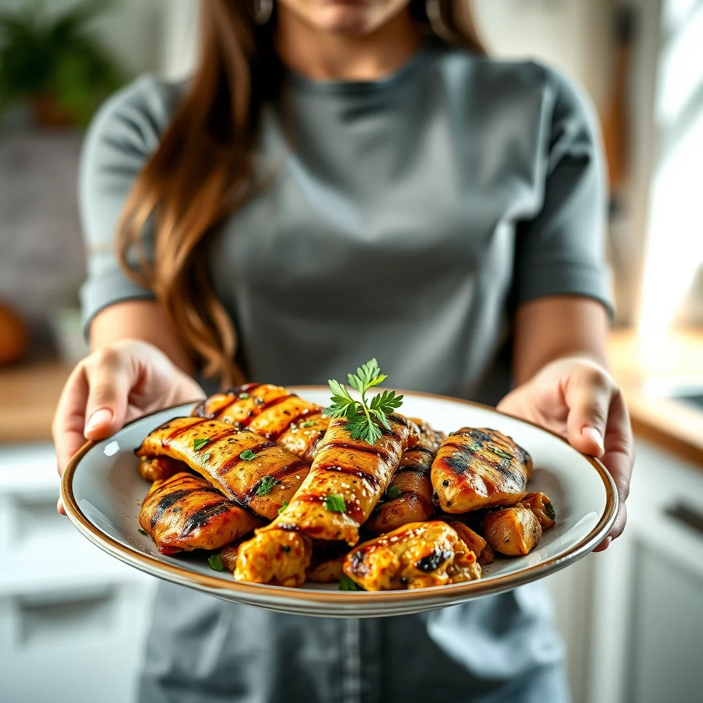 GRILLED CHICKEN CHERMOULA – paleo recipe