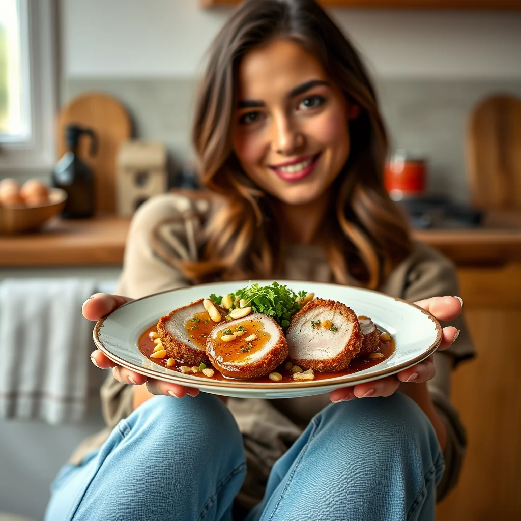 MACADAMIA-CRUSTED DUCK BREAST WITH SPICY “SOY” GINGER SAUCE – paleo recipe