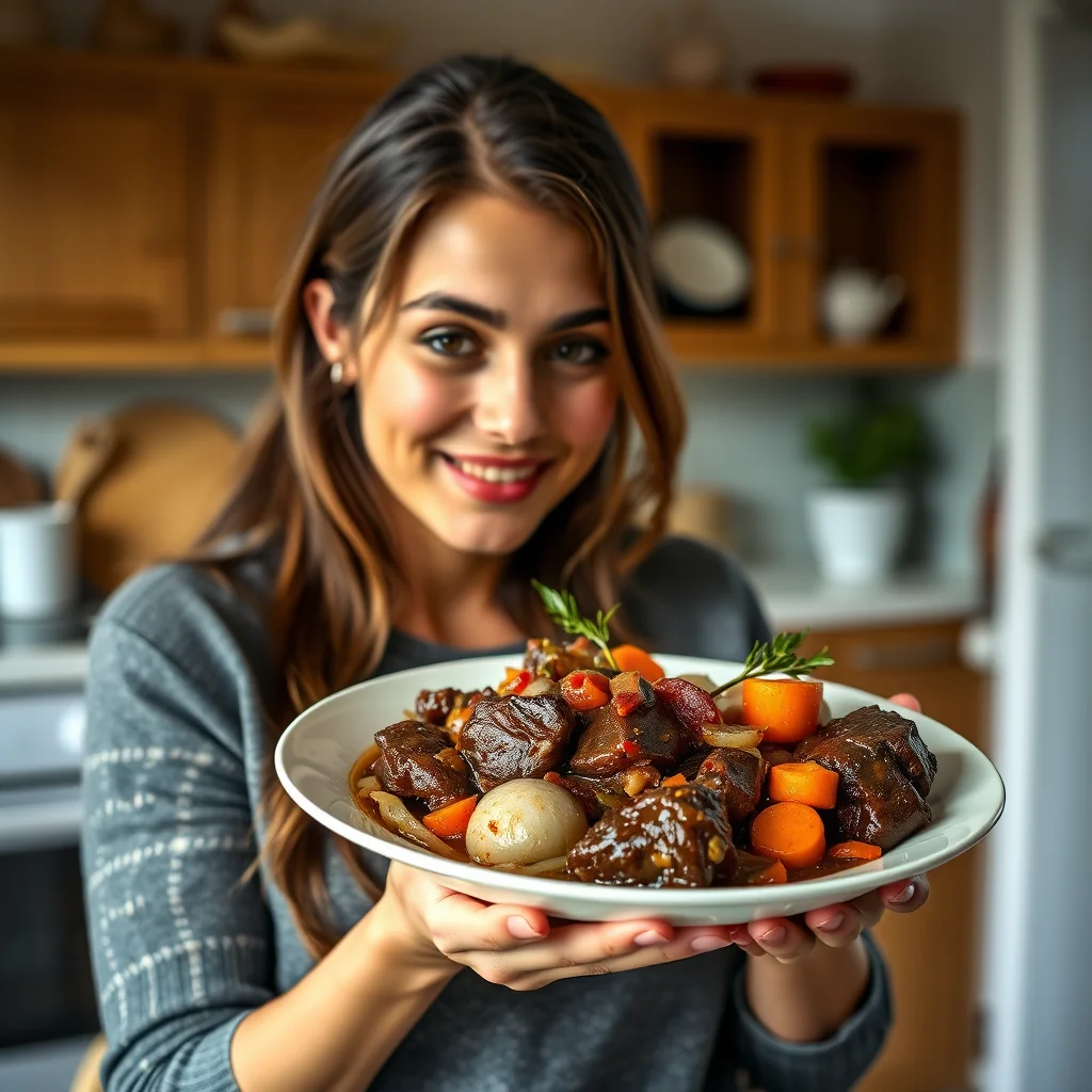 SLOW COOKER BEEF BURGUNDY – paleo recipe