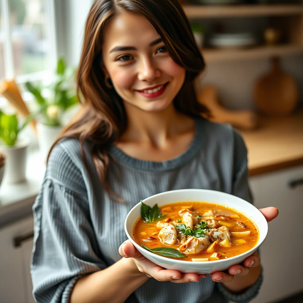 THAI-INSPIRED CHICKEN SOUP – paleo recipe
