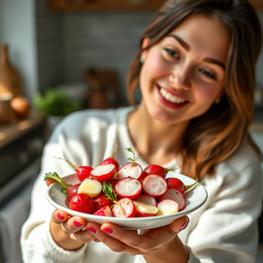 BUTTER-BRAISED RADISHES – paleo recipe