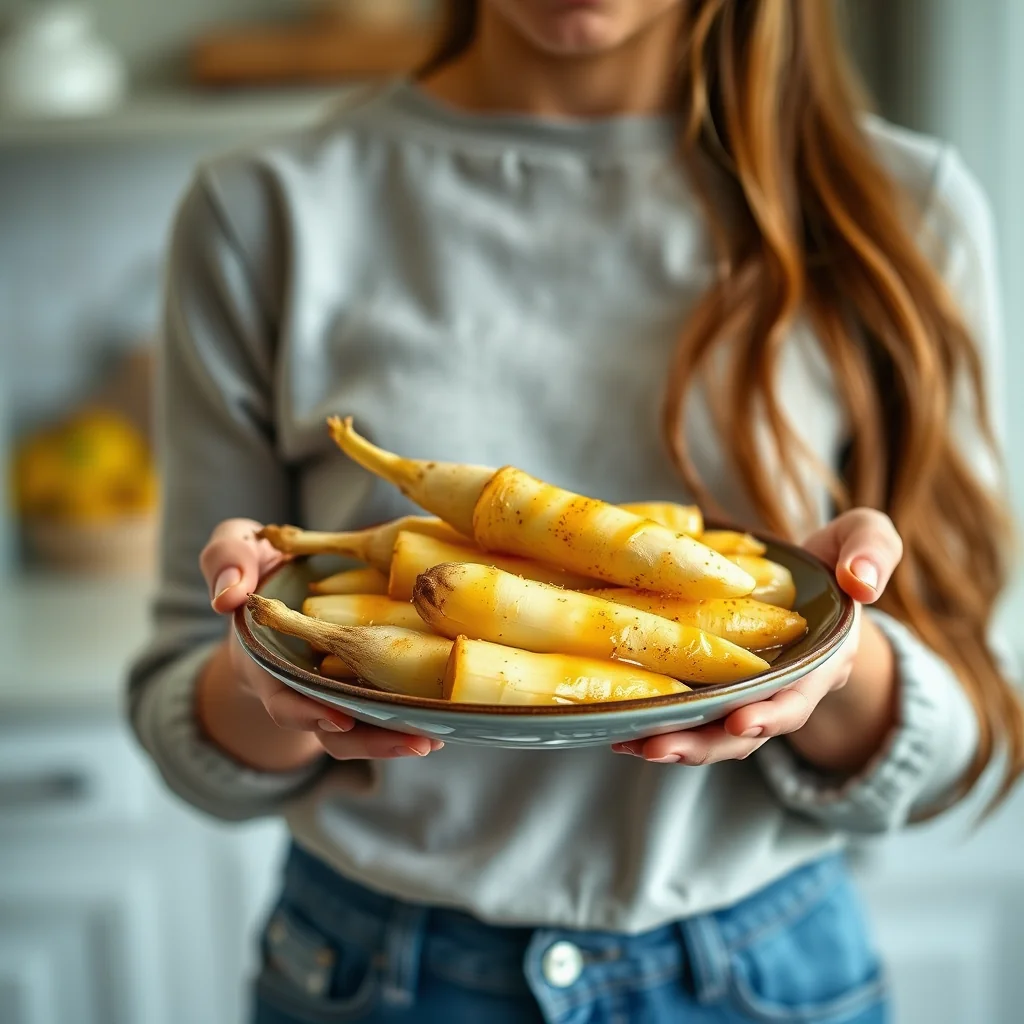 HONEY-AND-CITRUS-GLAZED PARSNIPS – paleo recipe