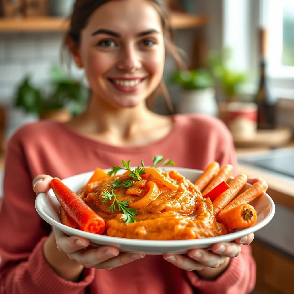 PEPPER AND CARROT PURÉE – paleo recipe