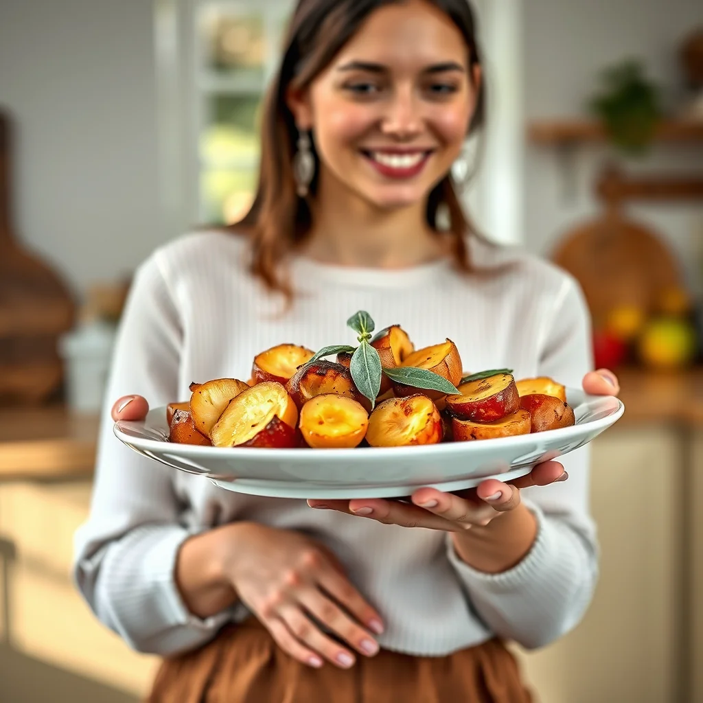 ROASTED PARSNIPS AND APPLES – paleo recipe