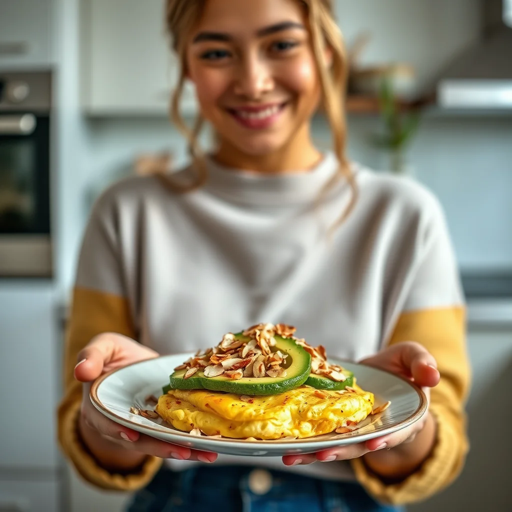 Mastering the Toasted Almond Omelet Topping – paleo recipe