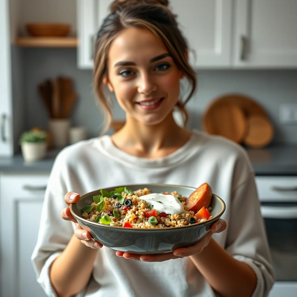 Quinoa Veggie Breakfast Bowl – paleo recipe