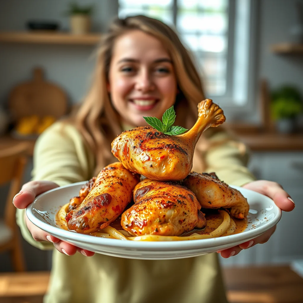 Spiced Chicken with Grilled Lime – paleo recipe