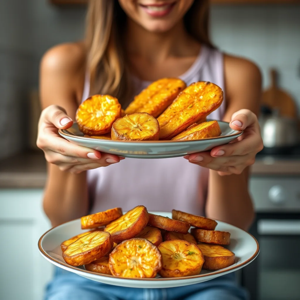 Healthy Fried Plantain – paleo recipe