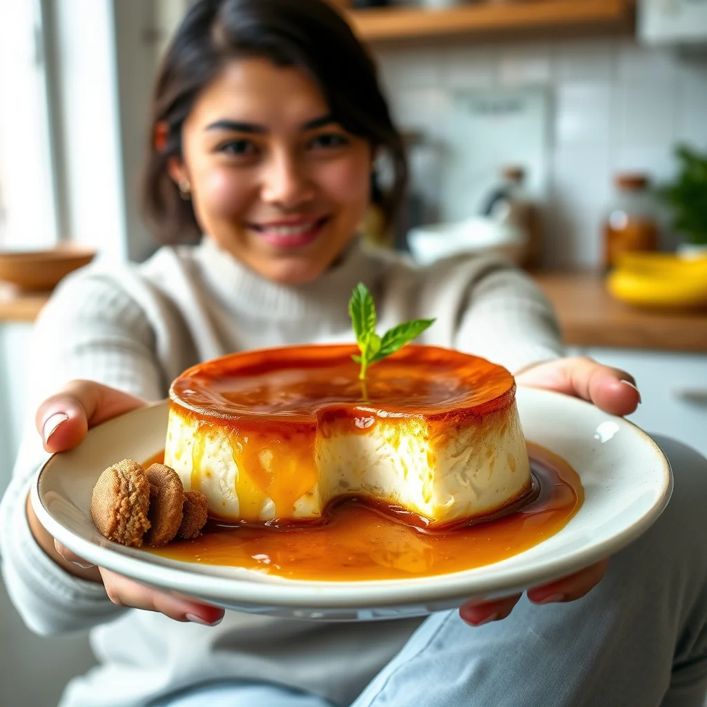 Caramelized Coconut Flan – paleo recipe