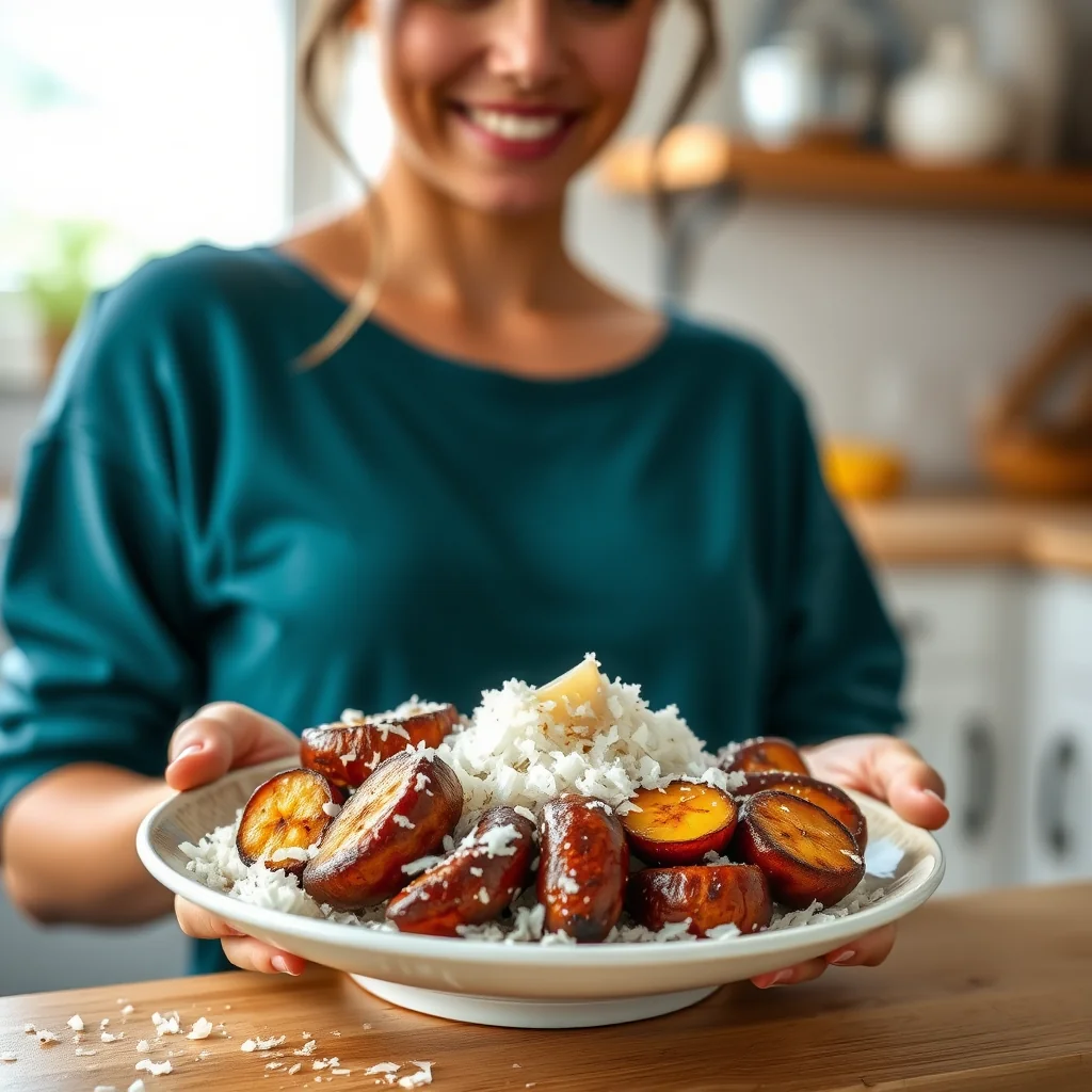 Plantains With Coconut – plantains with coconut