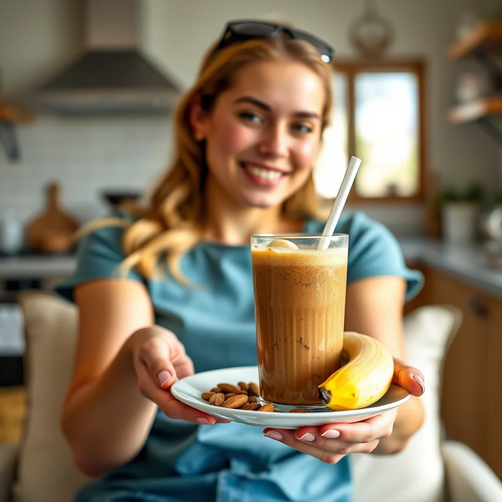 Afternoon Pick-Me-Up (Coffee Smoothie) – paleo recipe