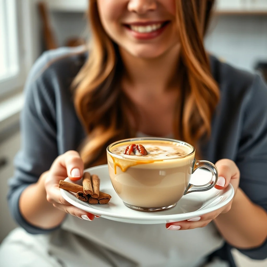 Cinnamon Pecan Latte – paleo recipe