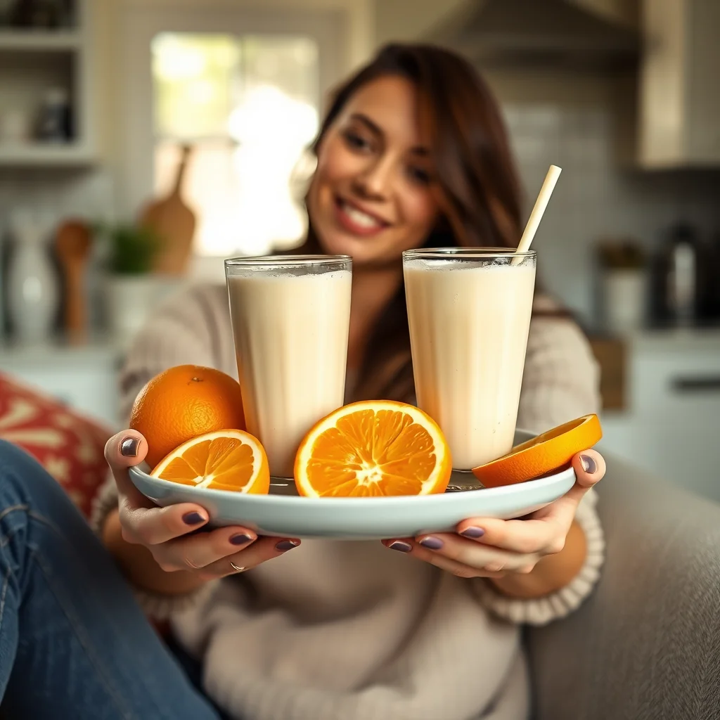 Orange Cream Smoothie – paleo recipe