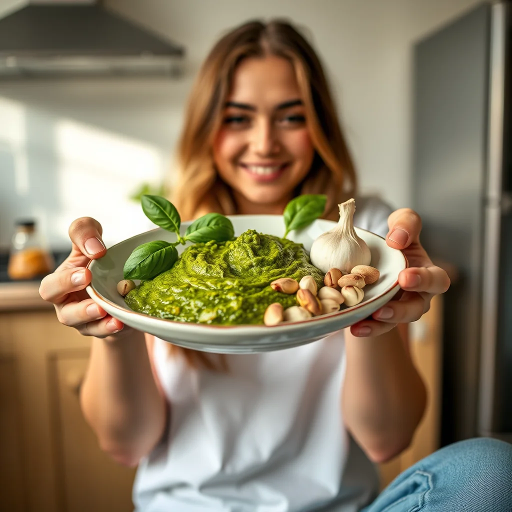 Pistachio Pesto – paleo recipe