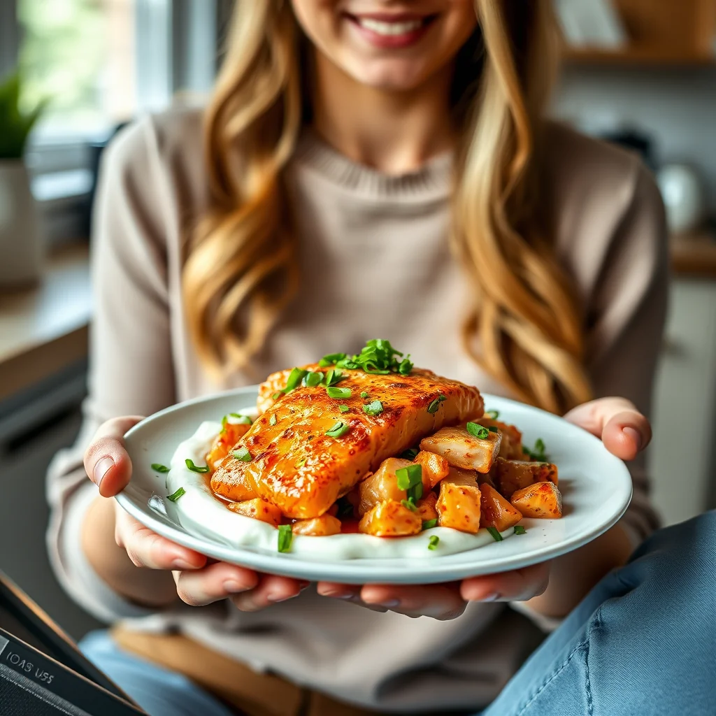 Spicy salmon salad or dip – paleo recipe