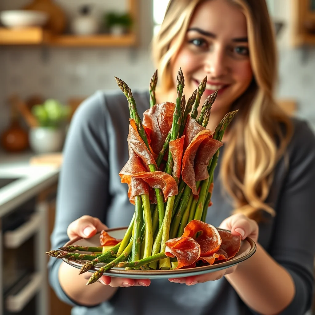Prosciutto and asparagus bundles – paleo recipe