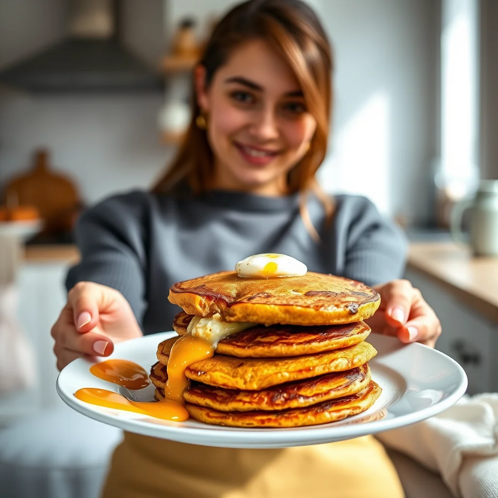 Pumpkin pancakes – paleo recipe