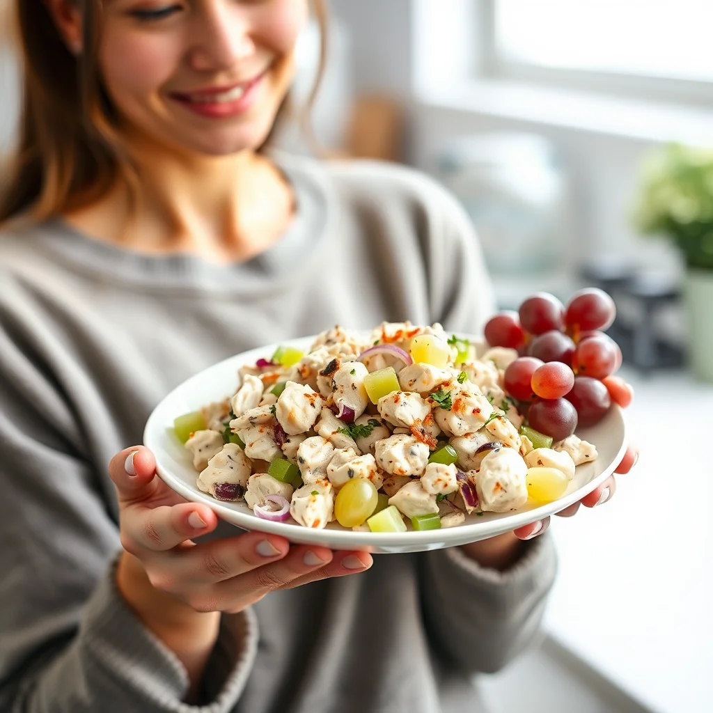 Chicken & grape salad – paleo recipe