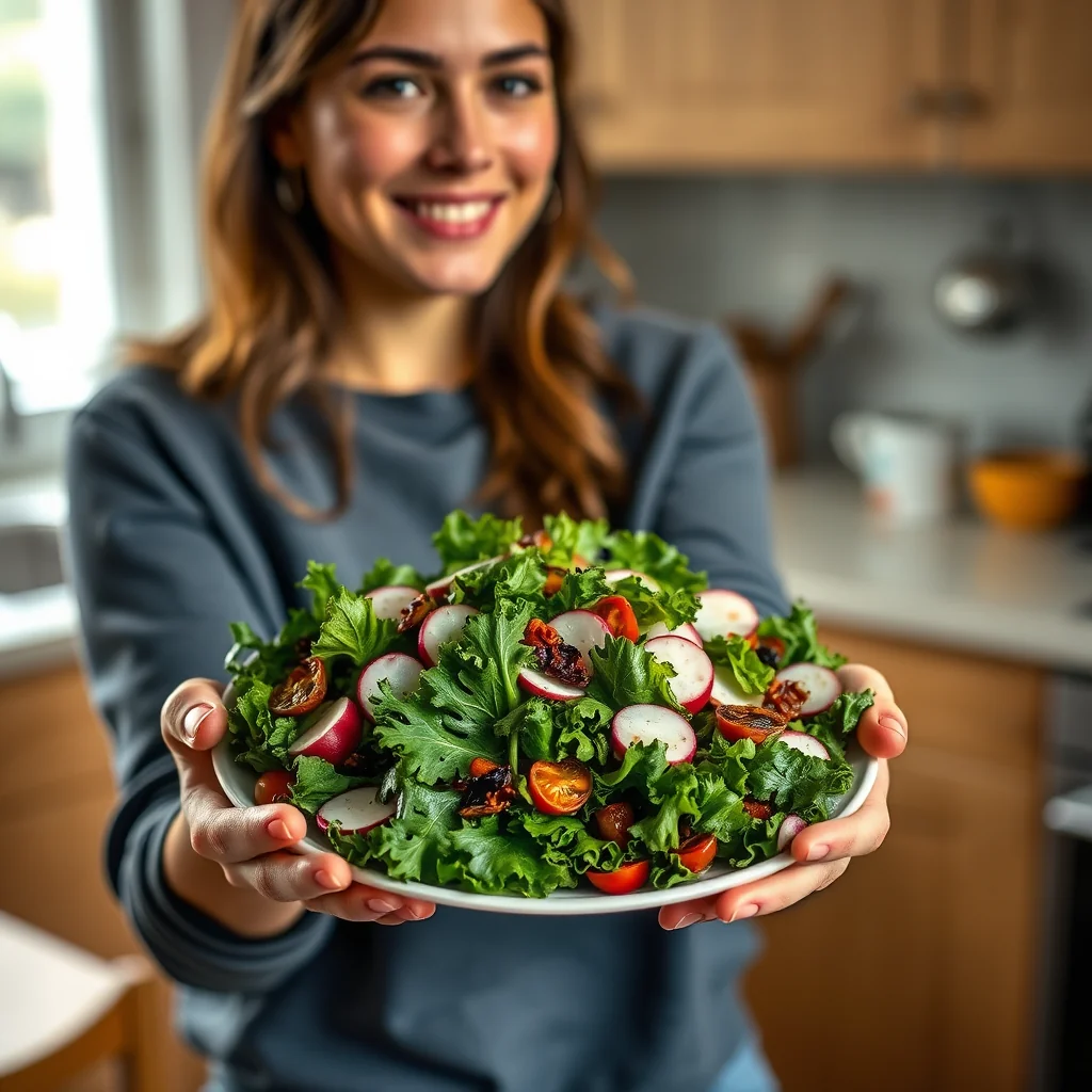 Shada’s kale salad – paleo recipe