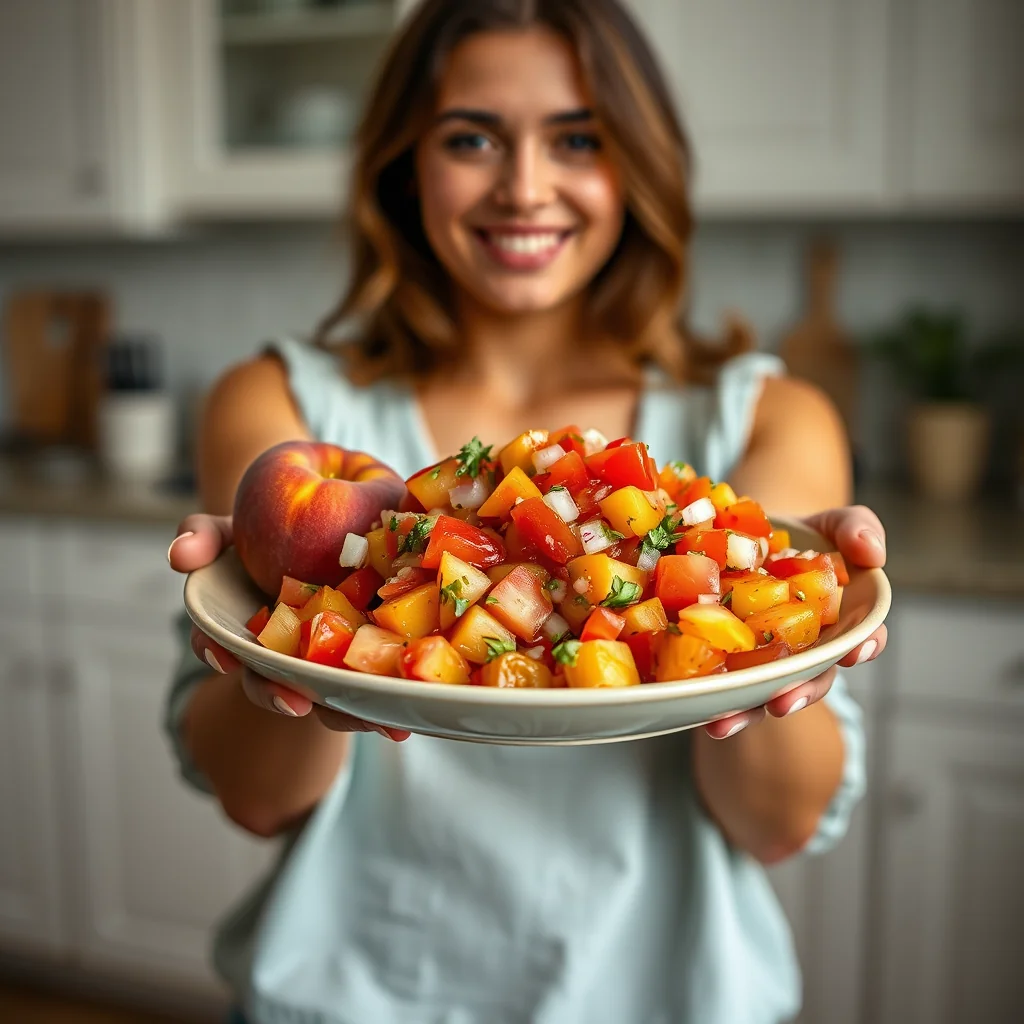 Peach Salsa – peach salsa