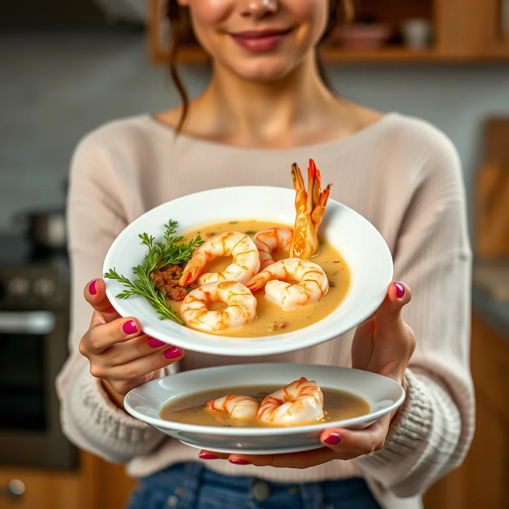 Shrimp (or crab) bisque – paleo recipe