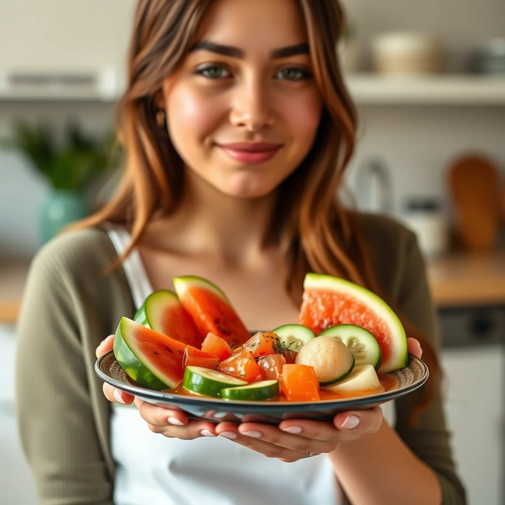 Melon gazpacho – paleo recipe