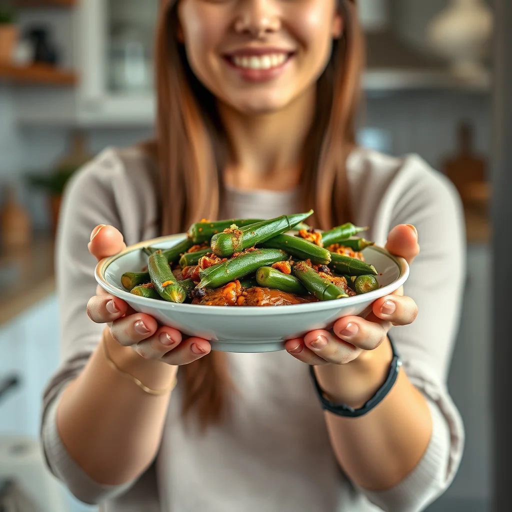 Okra stew – paleo recipe