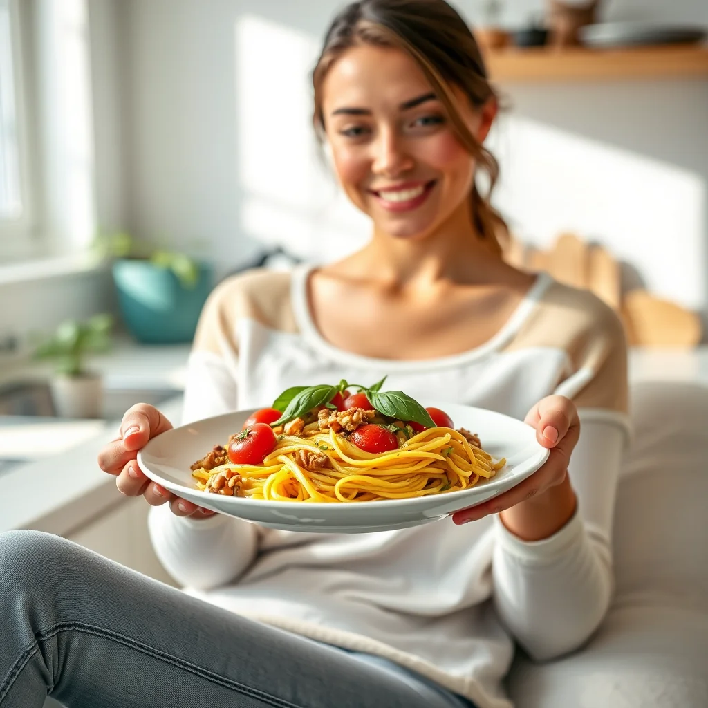 Pesto spaghetti squash with tomatoes – paleo recipe