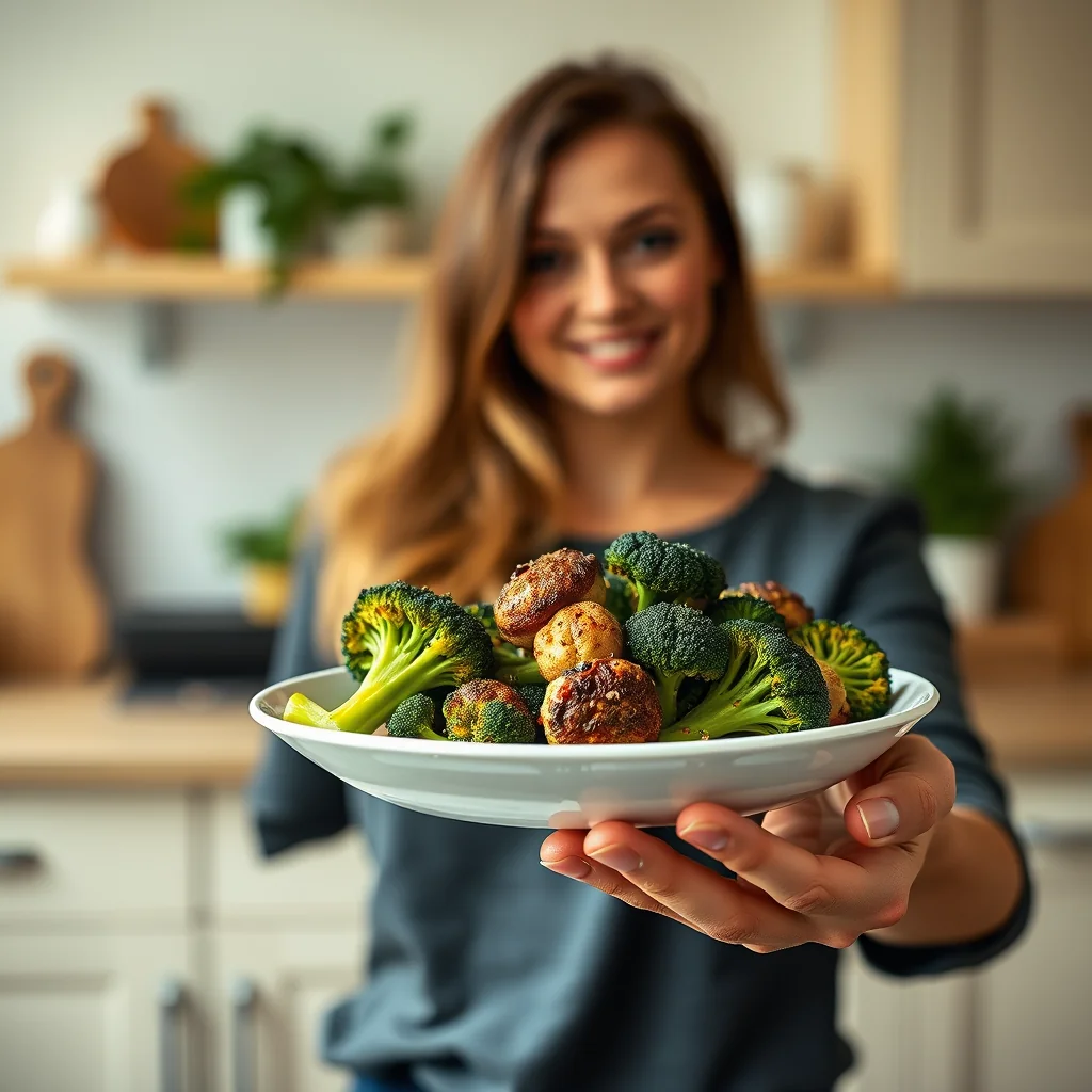 Oven-roasted broccoli or cauliflower – paleo recipe
