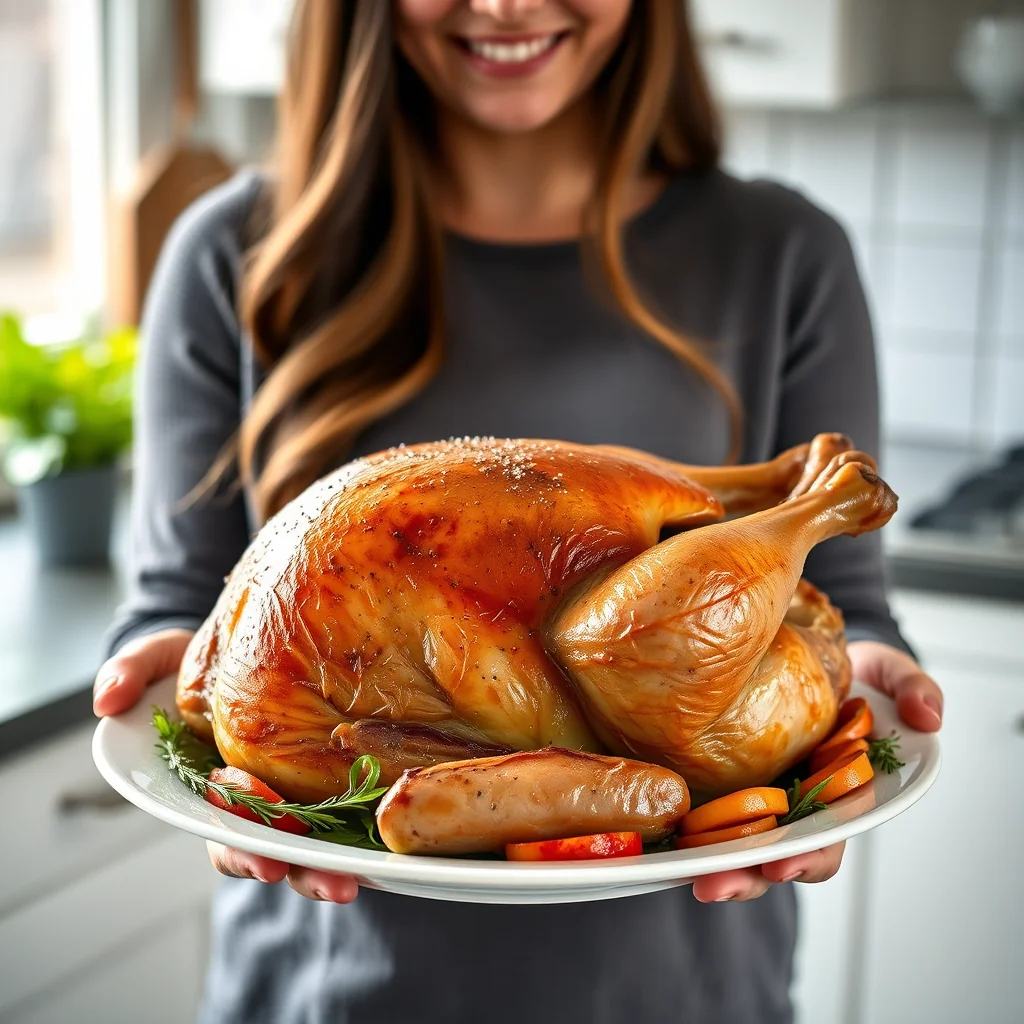 Dry-brined big bird – paleo recipe