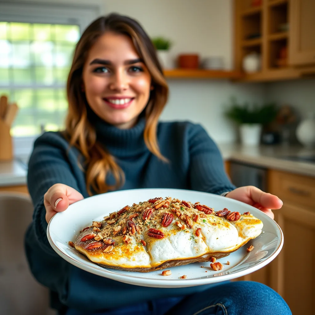 Georgian pecan-crusted trout – paleo recipe