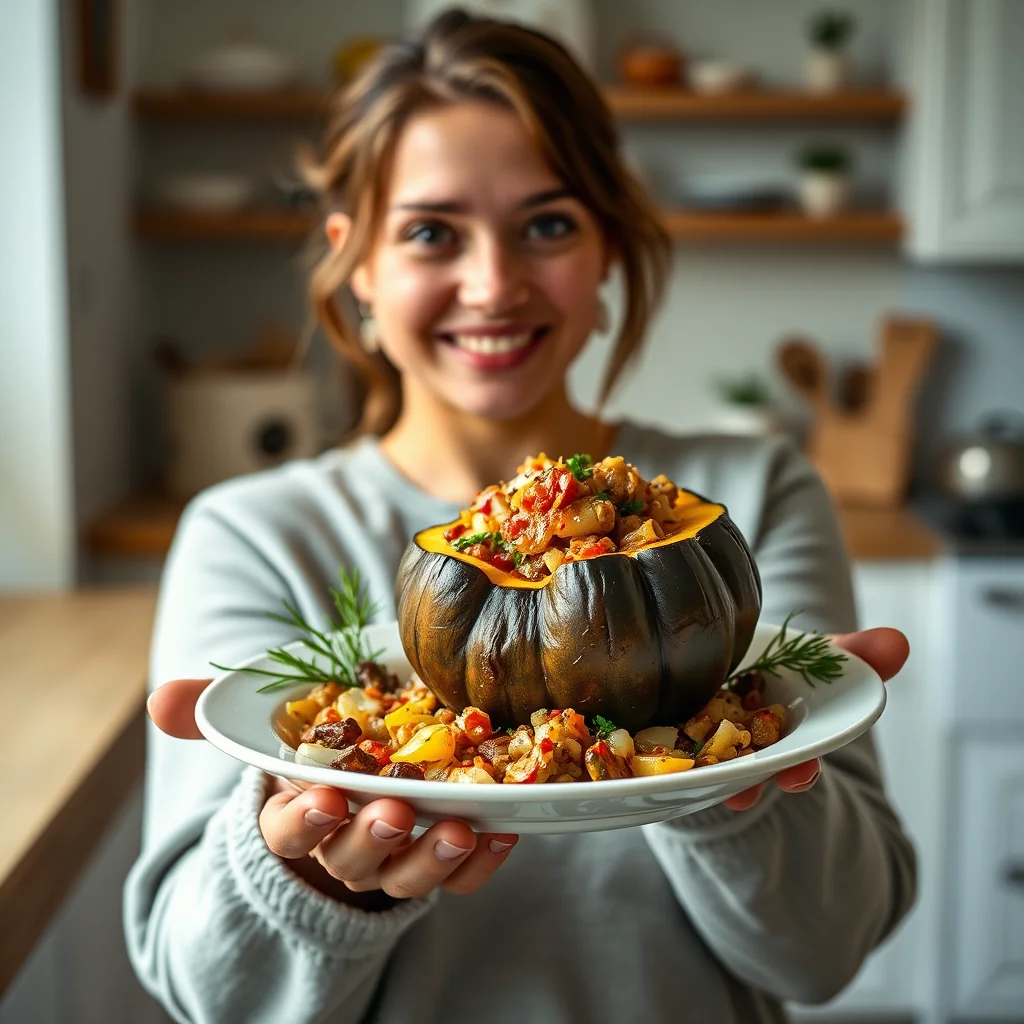 South of the border stuffed acorn squash – paleo recipe