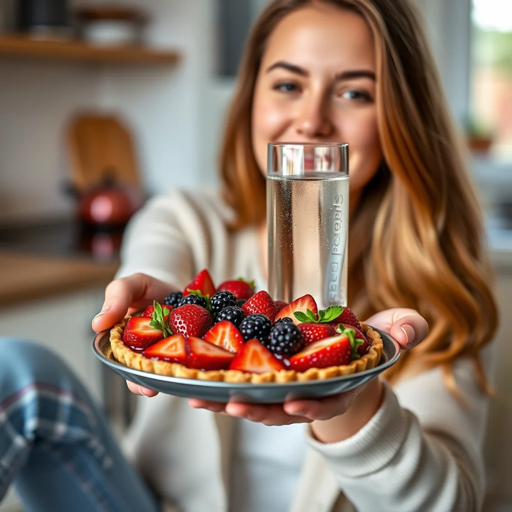 Cool berry tart – paleo recipe