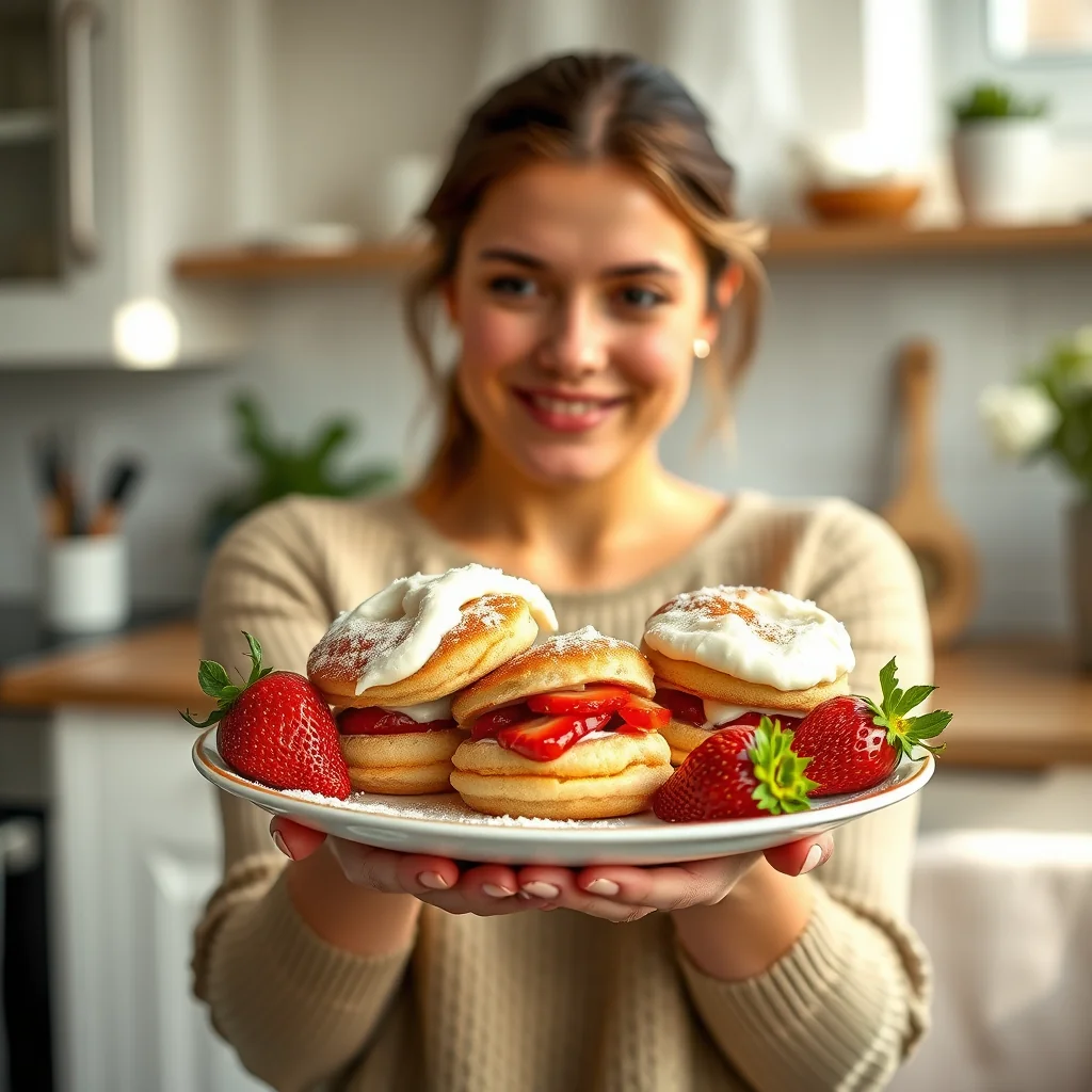 Strawberry shortcakes – paleo recipe