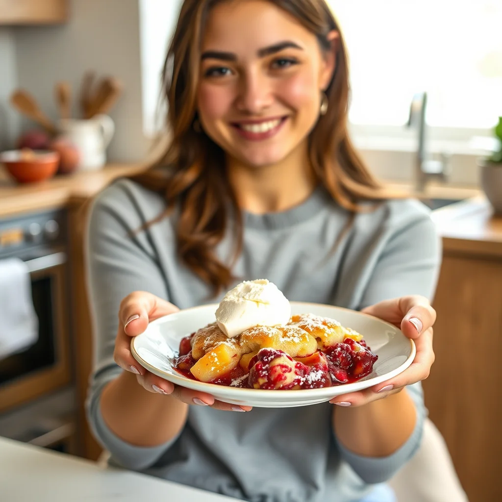 Peachberry cobbler – paleo recipe