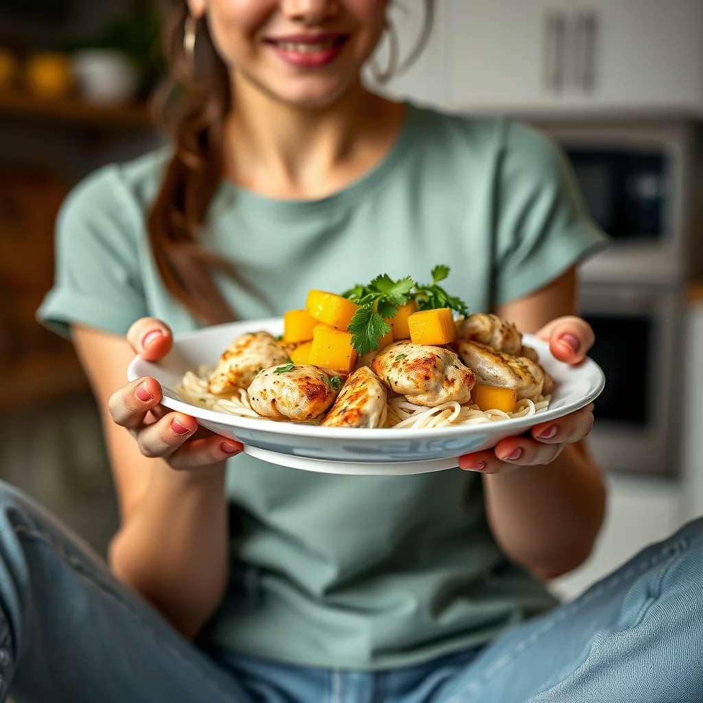 Mango Cilantro Chicken – paleo recipe
