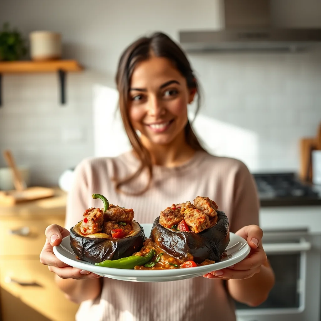 Sausage Stuffed Portobellos – paleo recipe