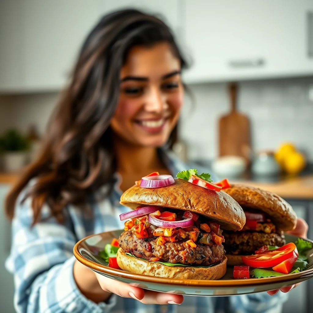 Fajita Burgers – paleo recipe
