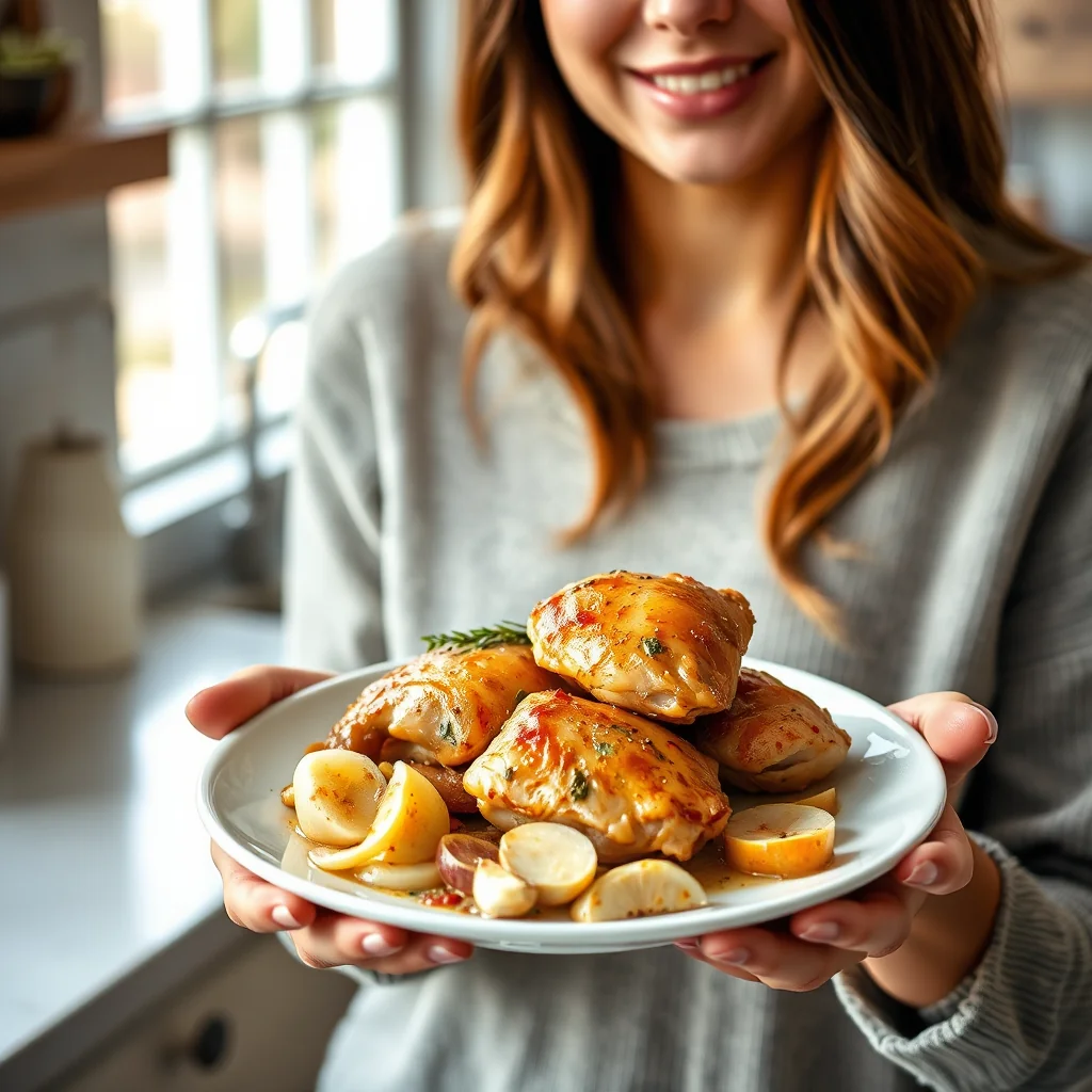 Apple Cider Chicken Thighs – paleo recipe